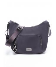 SAMSONITE KARISSA 2.0 Kleine Hobo-Tasche mit Schultergurt &ouml;ko dunkelgrau - Damentaschen - 1
