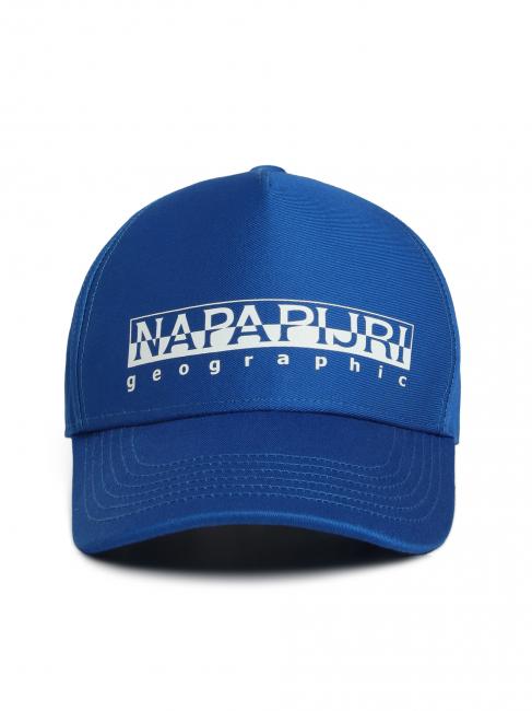 NAPAPIJRI F-BOX Logo-Baseballmütze Fallschirmspringer blau - Mützen/Hüte