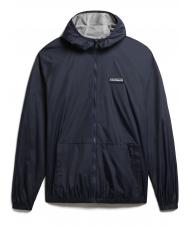 NAPAPIJRI A-MORGEX Kapuzenjacke mit Kway-Logo blu marine - Herrenjacken - 1