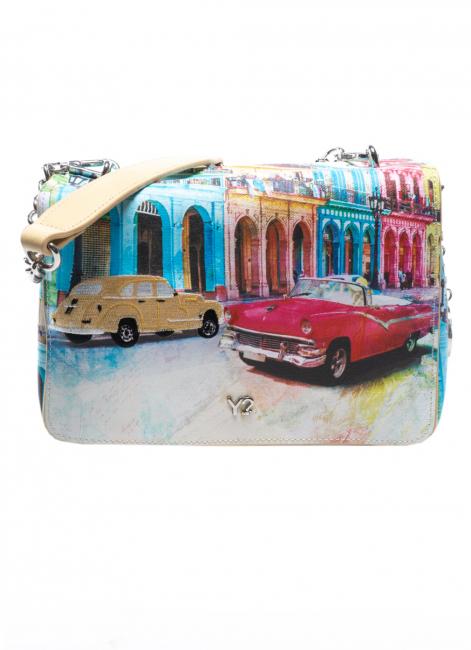 YNOT POP Umhängetasche mit Überschlag Kuba - Damentaschen