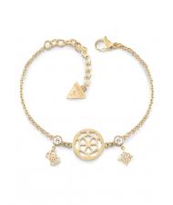 GUESS PEONY AND 4G CHARMS Armband gelbes Gold - Armb&auml;nder - 1