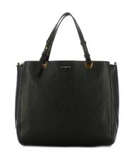 COCCINELLE LEA Schultertasche aus strukturiertem Leder Schwarz - Damentaschen - 1