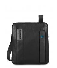 PIQUADRO PULSE Ledertasche Schwarz - Umh&auml;ngetaschen Herren - 1