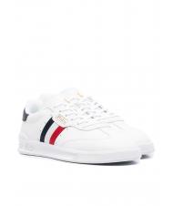 RALPH LAUREN HTR AREA Sneaker aus Leder wei&szlig; / rot / blau - Herrenschuhe - 1