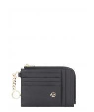 PIQUADRO CIRCLE Kartenhalter / Schlüsselhalter aus Leder - Brieftaschen Herren