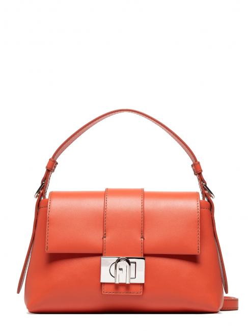 FURLA CHARLOTTE Handtasche, mit Schultergurt Mandarine - Damentaschen