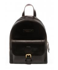 THE BRIDGE GIOVANNA Rucksack aus Leder Schwarzes Gold - Damentaschen - 1