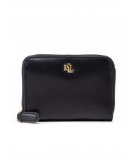 RALPH LAUREN Geldbörse zip piccolo in Haut Kleine Geldbörse aus Leder mit Reißverschluss - Brieftaschen Damen