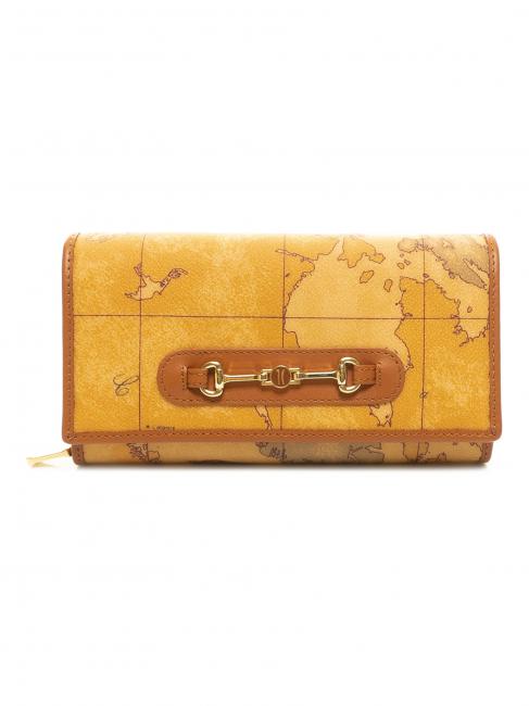 ALVIERO MARTINI PRIMA CLASSE GEO CLASSIC Große Geldbörse mit Klappe NATÜRLICH - Brieftaschen Damen