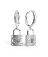 GUESS 4G PADLOCK HUGGIES Ohrringe SILBER - Ohrringe - 1