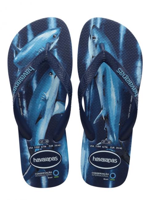 HAVAIANAS CONSERVATION INTERNATIONAL Flip Flops blaues Wasser - Schuhe Unisex