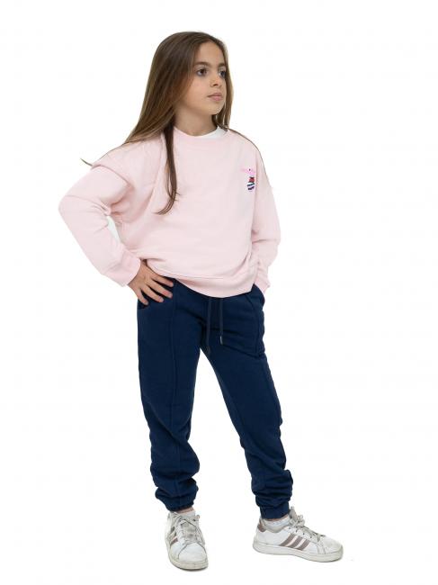 TRUSSARDI KAMAZO Set aus Sweatshirt und Hose rosa Pulver - Trainingsanzüge für Kinder