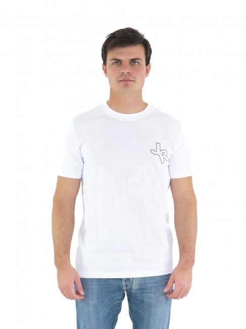 JOHN RICHMOND FOOLYT T-Shirt mit Logo-Print auf der Rückseite weiß optisch - Herren-T-Shirts