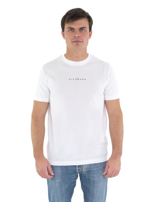 JOHN RICHMOND SKAYER T-Shirt mit zentralem Logo weiß optisch - Herren-T-Shirts