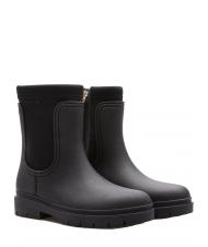 TOMMY HILFIGER RAIN BOOT ANKLE Wasserdichte Stiefeletten SCHWARZ - Damenschuhe - 1