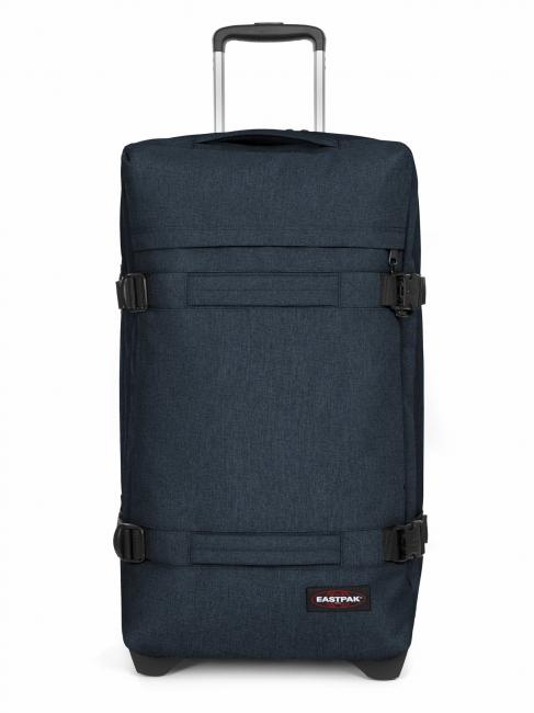 EASTPAK TRANSIT'R L Großer Trolley dreifach denim - Halbharte Trolleys