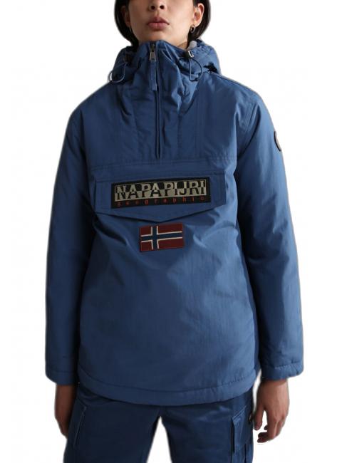 NAPAPIJRI ANORAK RAINFOREST WINTER Jacke mit Kapuze blaue Fahne - Damenjacken