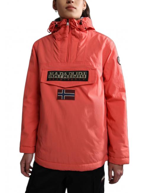 NAPAPIJRI ANORAK RAINFOREST WINTER Jacke mit Kapuze rosa Himbeere - Damenjacken
