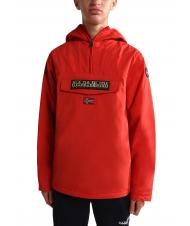 NAPAPIJRI KIDS RAINFOREST WINTER Anorak-Jacke rote Mohnblumen - Kinder Jacken - 1