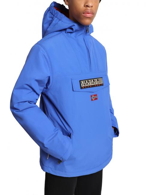 NAPAPIJRI KIDS RAINFOREST PKT 1 Jacke mit Kapuze blau blendend - Kinder Jacken