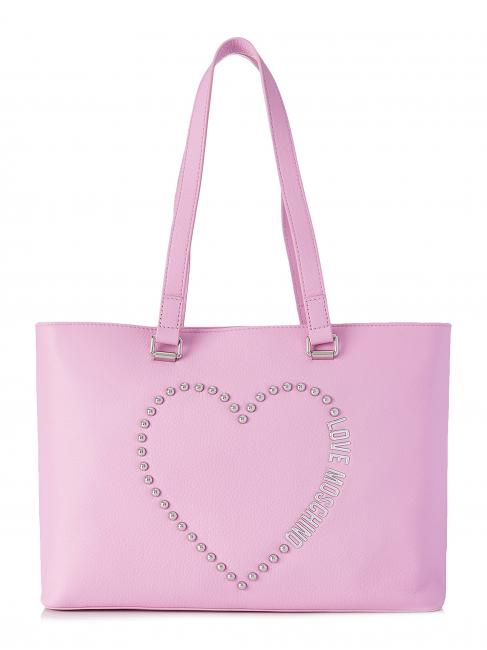 LOVE MOSCHINO Shopping Bag in Haut  mauve - Damentaschen