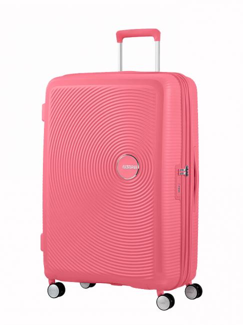 AMERICAN TOURISTER Trolley SOUNDBOX, groß, erweiterbar sonnengeküsste Koralle - Harte Trolleys