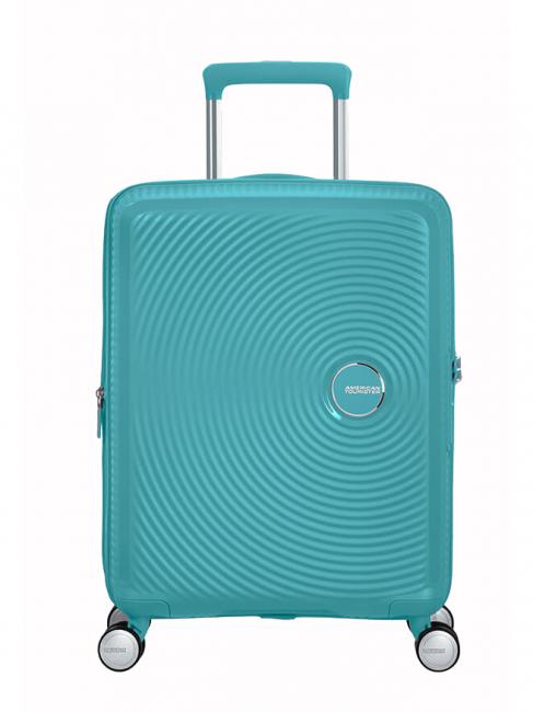 AMERICAN TOURISTER Trolley SOUNDBOX, Handgepäck, erweiterbar türkisfarbenes Tonikum - Handgepäck