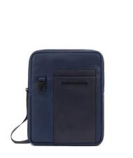 PIQUADRO FINN iPad-Tasche aus Leder - Umhängetaschen Herren