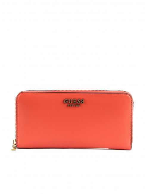GUESS LAUREL Geldbörse mit Manschette Orange - Brieftaschen Damen