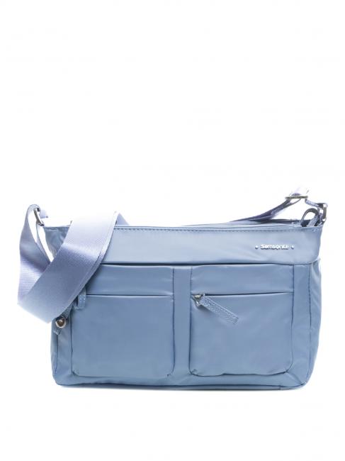 SAMSONITE MOVE 4.0 Schultertasche blauer Jeansstoff - Damentaschen