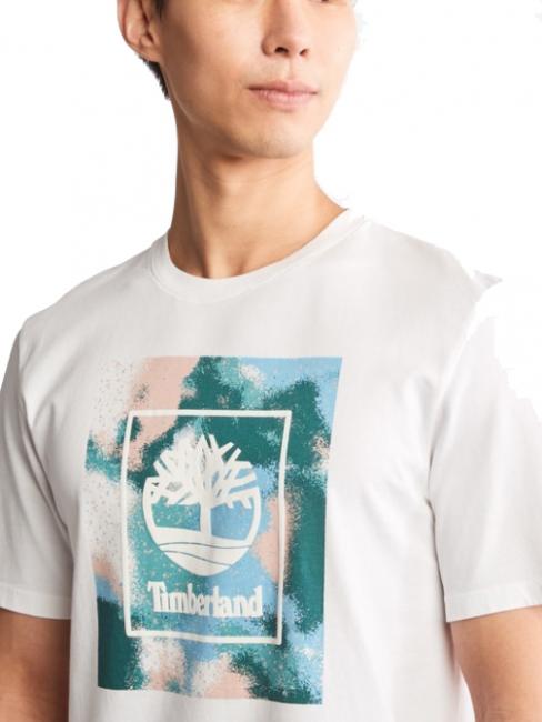 TIMBERLAND SUM STACK REGULAR Baumwoll t-shirt Weiß - Herren-T-Shirts
