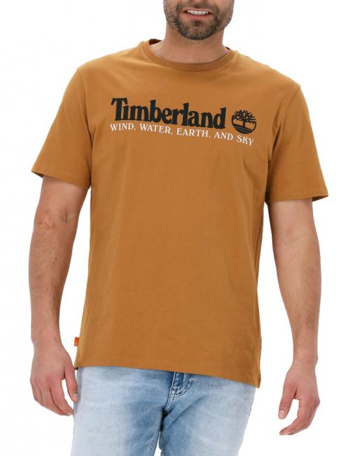 TIMBERLAND WWES Baumwoll t-shirt Weizenstiefel - Herren-T-Shirts