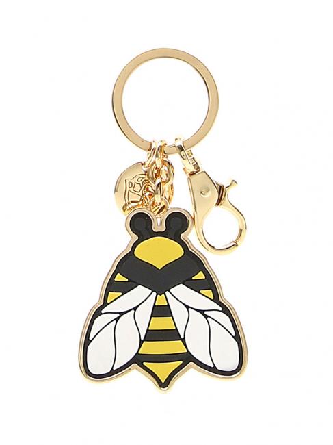 BRACCIALINI APE Bienen-Schlüsselanhänger aus Metall und Gummi Fantasie - Schlüsselanhänger und Schlüsseletuis