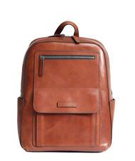 THE BRIDGE ALBERTO Laptop-Rucksack 13", aus Leder - PC-Rucksäcke