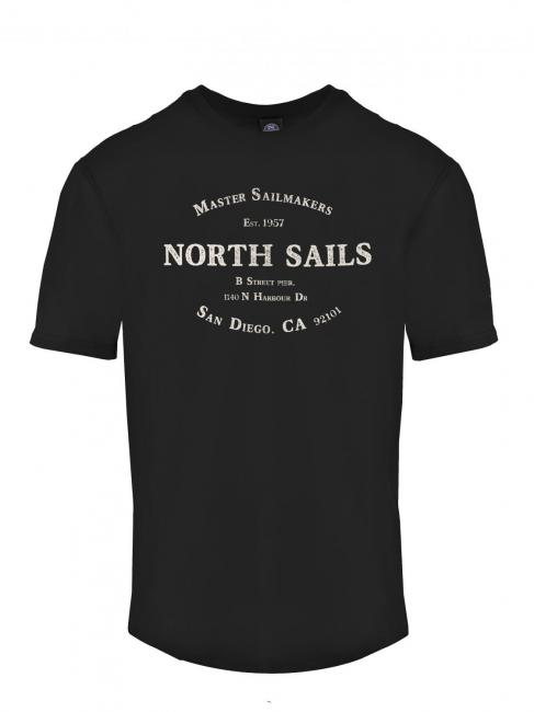 NORTH SAILS MASTER SAILMAKERS Baumwoll t-shirt Schwarz - Herren-T-Shirts