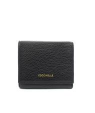 COCCINELLE PRINTED LOGO Mini-Geldb&ouml;rse aus Leder - Brieftaschen Damen