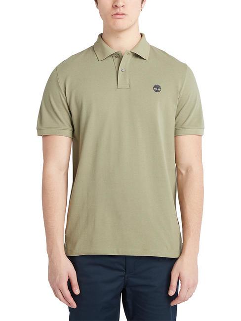 TIMBERLAND MILLERS RIVER Pique-Polo kassel erde - Herren-Polo-Shirts/Herren-Polo-Shirt/Herrenpoloshirt/Herrenpoloshirts