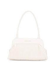 TOSCA BLU PLISSE Schultertasche Wei&szlig; - Damentaschen - 1
