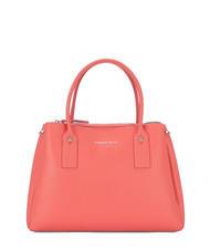TOSCA BLU BETSY Handtasche, mit Schultergurt, aus Leder Fuchsie - Damentaschen - 1
