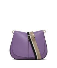 GIANNI CHIARINI HELENA ROUND Doppelte Umh&auml;ngetasche aus Leder Glyzinie - Damentaschen - 1