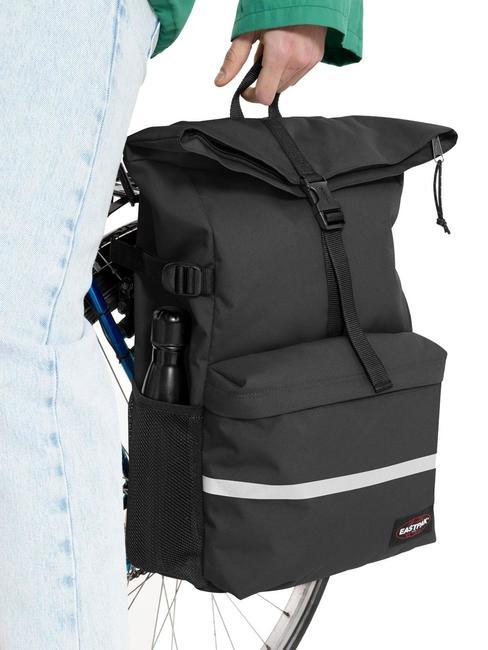 EASTPAK MACLO BIKE 21-Liter-Rucksack mit Fahrradhalterung SCHWARZ - Tablettmappe &amp; Organizer