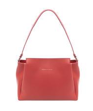 TOSCA BLU BETSY Umh&auml;ngetasche aus Leder Fuchsie - Damentaschen - 1