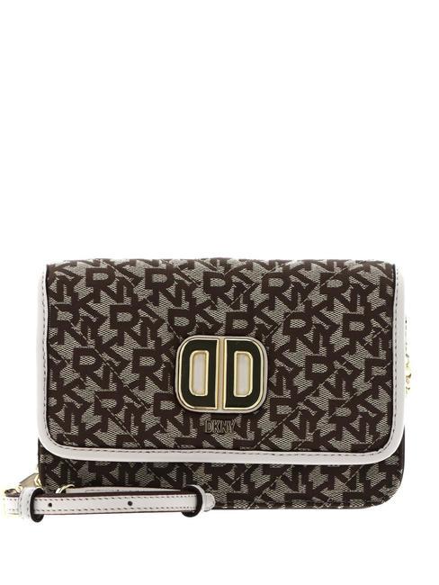 DKNY DELPHINE Mini-Umhängetasche Kinn/Kiesel - Damentaschen