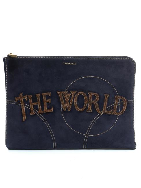 TRUSSARDI ELITE HAVANA Clutch-Tasche von Hand dunkelbraun - Damentaschen