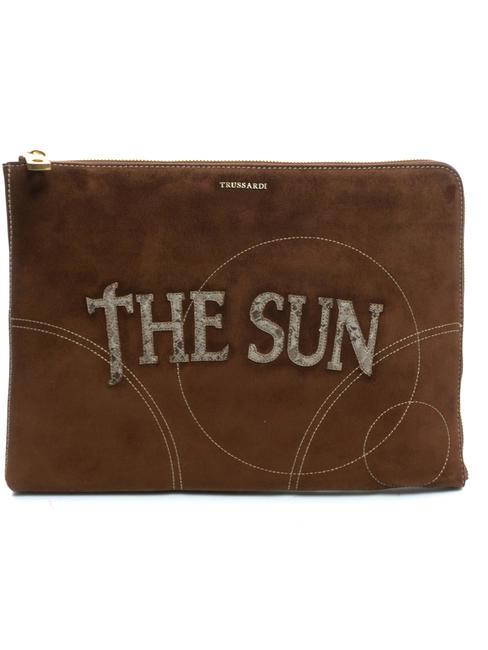 TRUSSARDI ELITE HAVANA Clutch-Tasche von Hand Papierzucker - Damentaschen