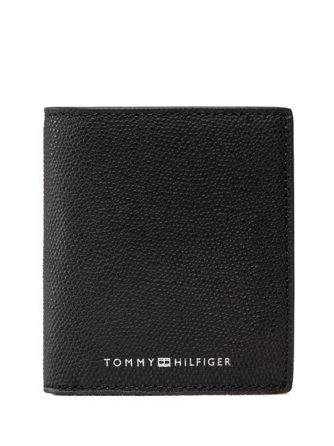 TOMMY HILFIGER BUSINESS Große Geldbörse aus Leder Schwarz - Brieftaschen Herren