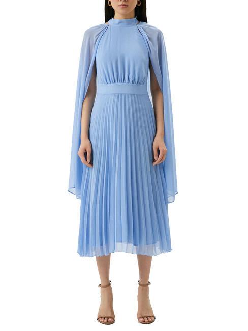 LIUJO PLISSE Formelle Kleidung mit Achselzucken hellblaue welle - Damenkleider