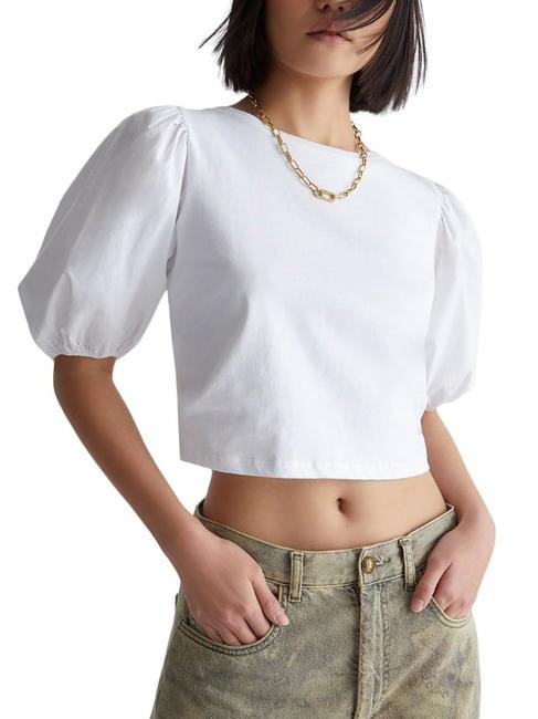 LIUJO OBLO' Jersey-T-Shirt Optisch weiß - T-Shirts und Tops für Damen