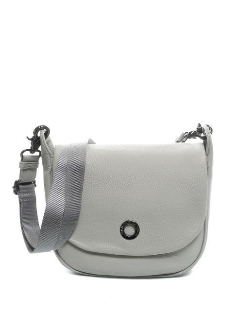 MANDARINA DUCK MELLOW Mini-Umhängetasche aus Leder Perle - Damentaschen