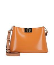 FURLA FLEUR Kleine Umhängetasche aus Kalbsleder - Damentaschen